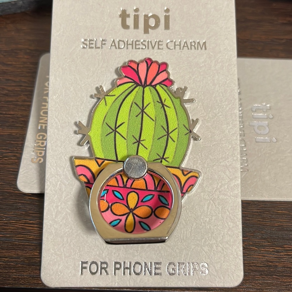 Cactus phone grips
